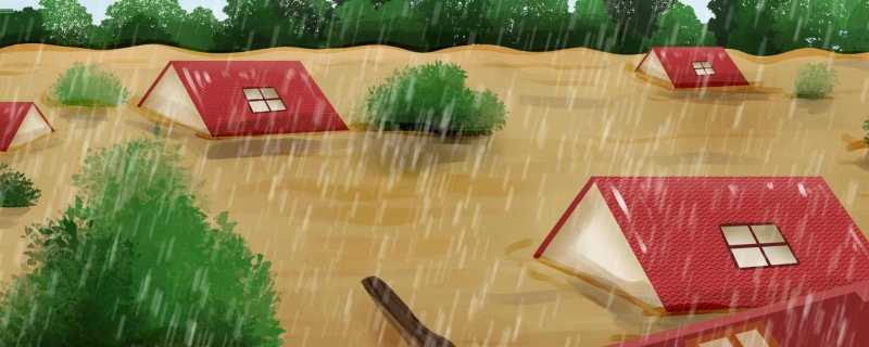 涿州一小区被洪水围困成孤岛 目前无法救援只能登高避险