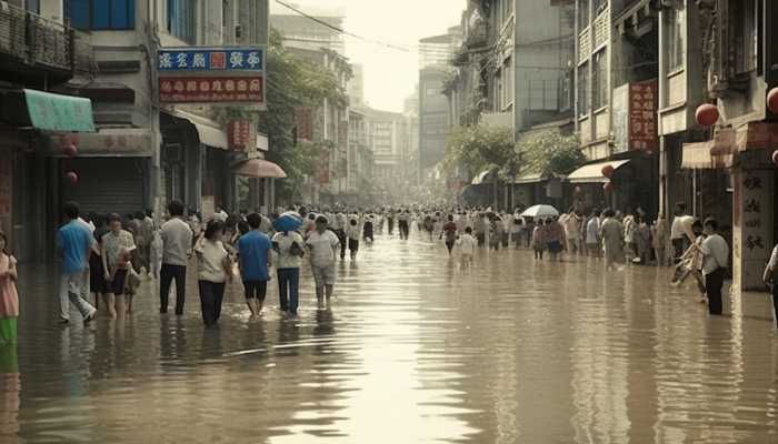 广东316个镇街再遭暴雨侵袭 广州花东镇降雨量达217.9毫米