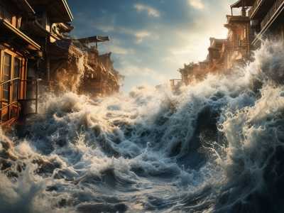 登陆影响朝鲜丽水的台风 朝鲜丽水的地理特征