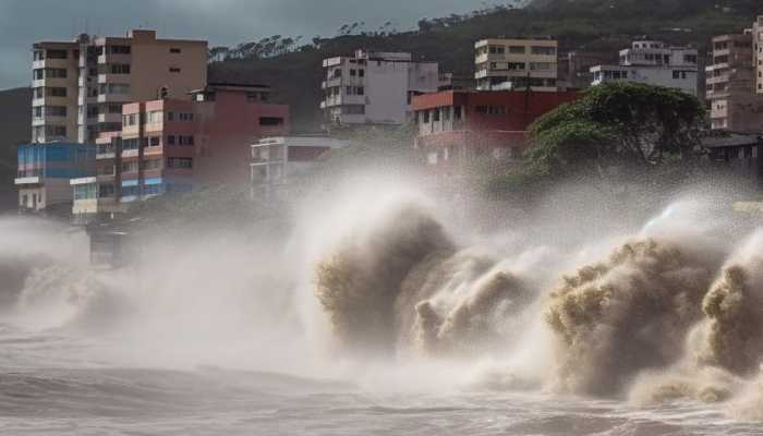 广东气象台台风最新预报 今明两天广东近岸海域将出现2到3米海浪
