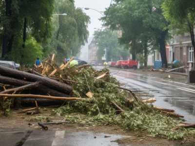 受强烈风暴影响 克里米亚地区近50万居民断电