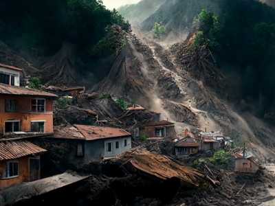 云南镇雄县发生山体滑坡 亲历者说曾看到山上的土地出现裂缝