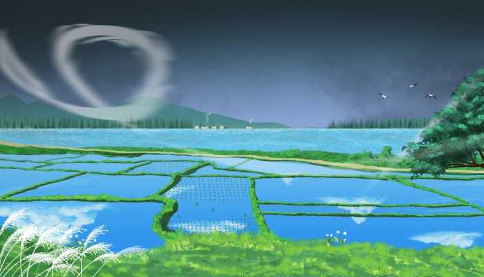 山西省沁源县发布大风蓝色预警 平均风力可达4～5级