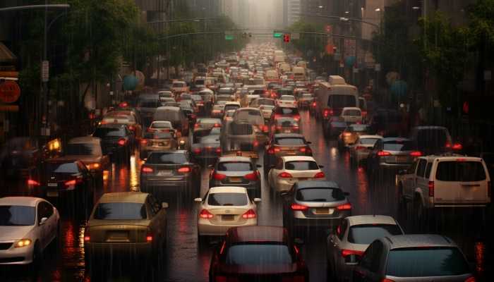 受强对流天气影响 广东多种交通方式遭遇不同程度受阻