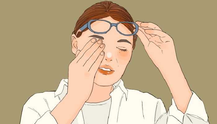 干眼症原来缺的是油不是水 男子长期熬夜做直播患上干眼症