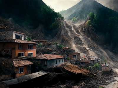  What is the cause of debris flow