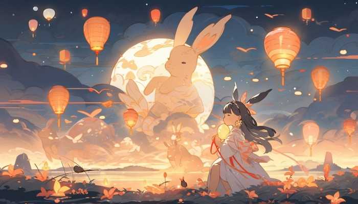 明朝祭奠玉兔开始盛行 兔子代表月神享受祭奠