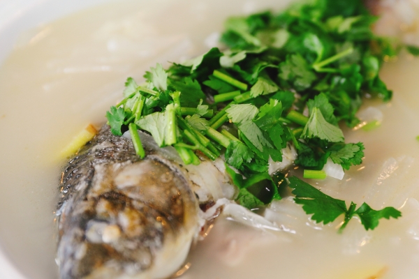 中醫(yī)食療催乳不止鯽魚豆腐湯