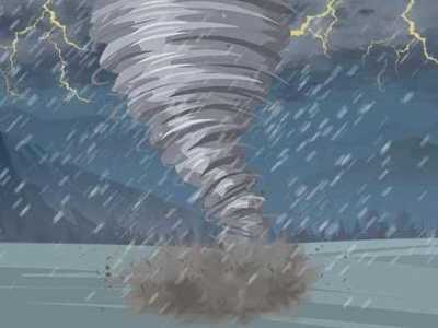 山西河南局地或遭遇龙卷风 最大风力可达11级以上