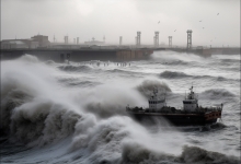 上海台风网第21号台风康妮最新消息 上海明日有一整天风雨