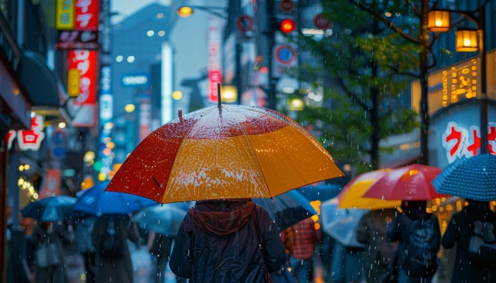 周末两天江西阴雨频繁 中北部地区最高气温仅10℃出头