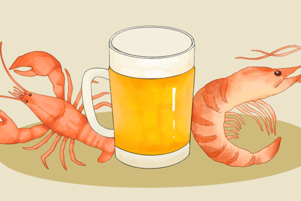 龙虾喝白酒能一起吃吗